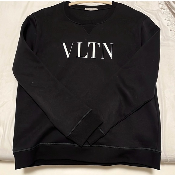 Authentic Valentino Black Sweatshirt - Picture 1 of 7